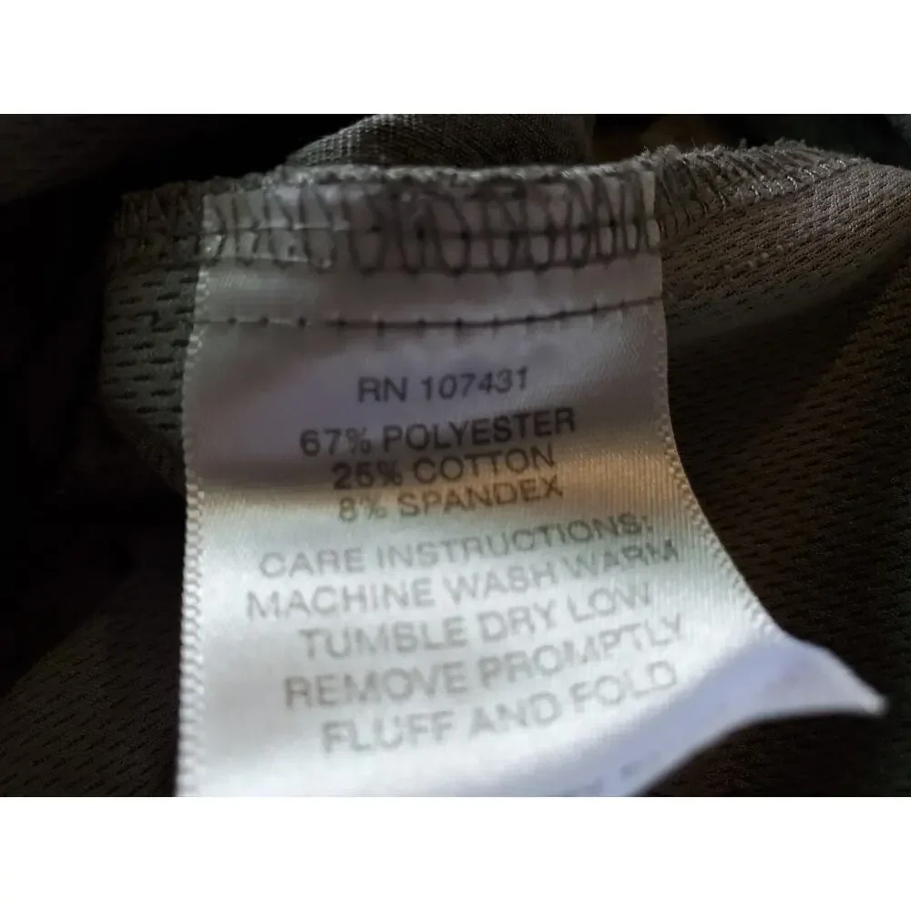 Linksoul Men's Size 32R Gray Straight Leg Golf Chino Pants